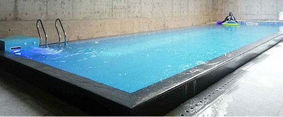 東莞中信御園別墅S350+層流推進器恒溫泳池工程