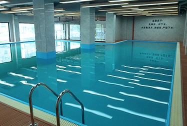 揭陽普寧普菲特健身會所鋼結(jié)構(gòu)恒溫泳池工程