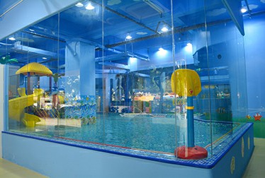 廣州BabyFish親子水上樂園拆裝式恒溫泳池工程