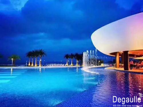 戴高樂別墅無邊際泳池竟然還有這些功能！——戴高樂泳池設備