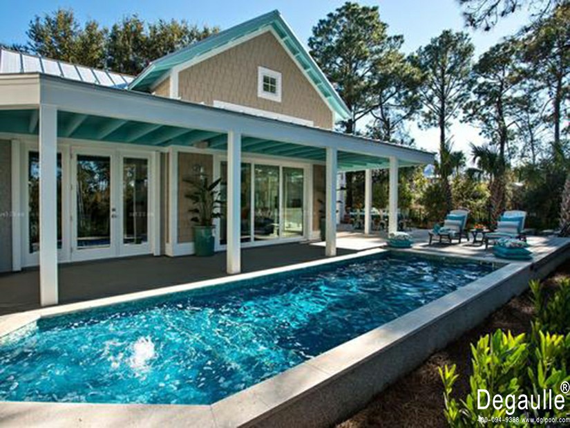 別墅泳池用它,讓你有暢游大海的感覺!——戴高樂泳池設(shè)備