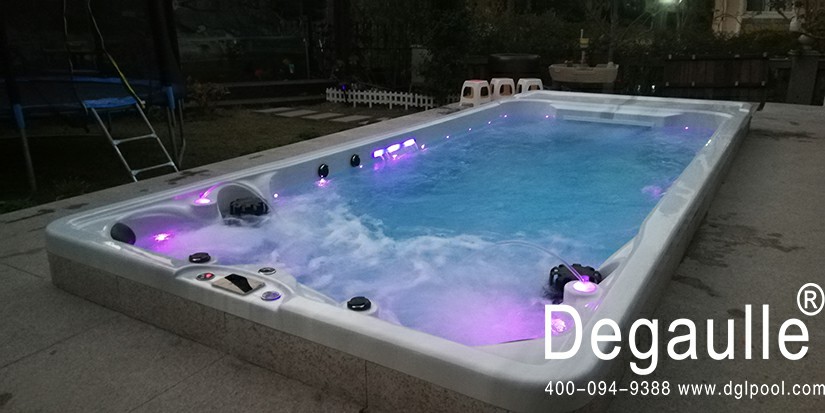 有個看得到邊卻游不到盡頭的家用無邊際泳池是什么感受?——戴高樂泳池設備