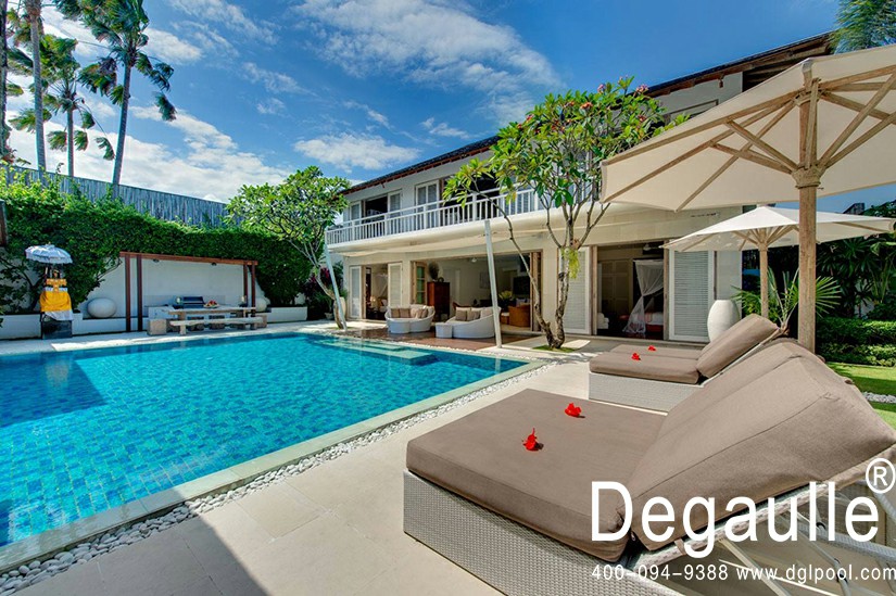 留給建造別墅泳池的面積不大怎么辦?戴高樂幫你解決!——戴高樂泳池設(shè)備