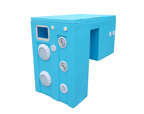 法國戴高樂S350平嵌式泳池一體化設備