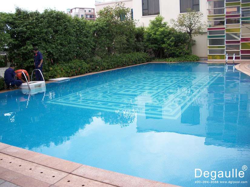 佛山順德新君悅酒店天面泳池工程 佛山順德新君悅酒店天面泳池工程