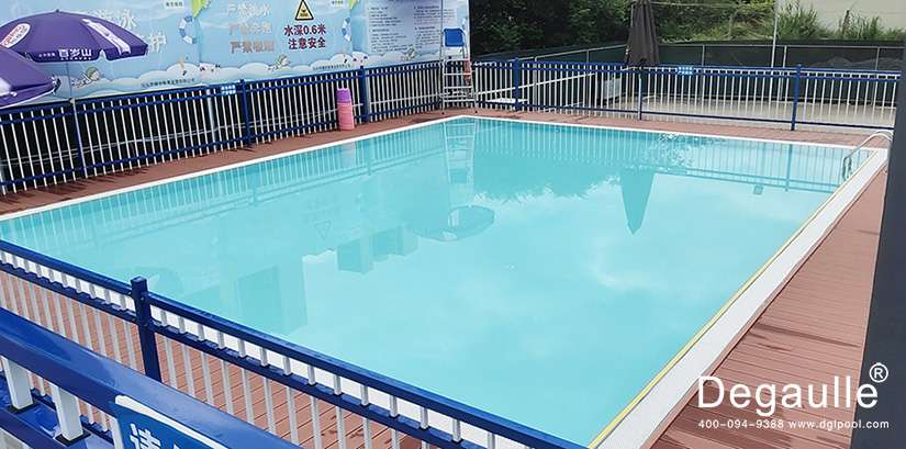 拆裝式游泳池