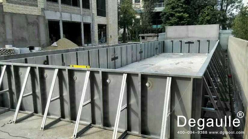 拼裝式整體游泳池