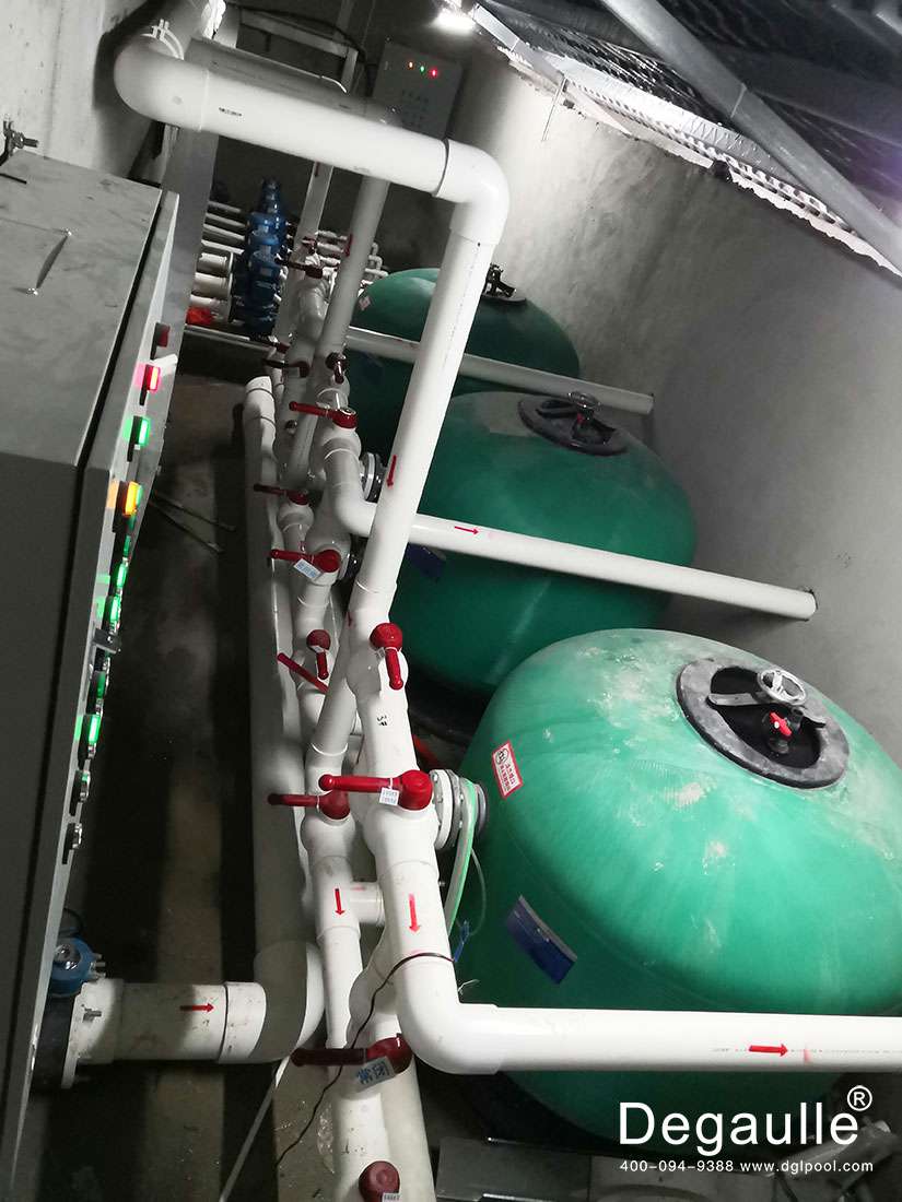 戴高樂側(cè)出式玻璃纖維砂缸