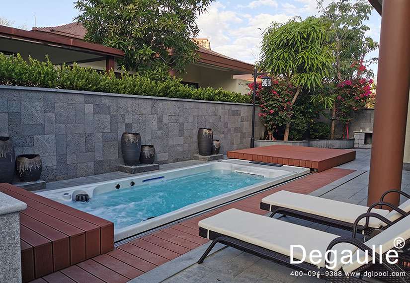 10平米無邊際泳池