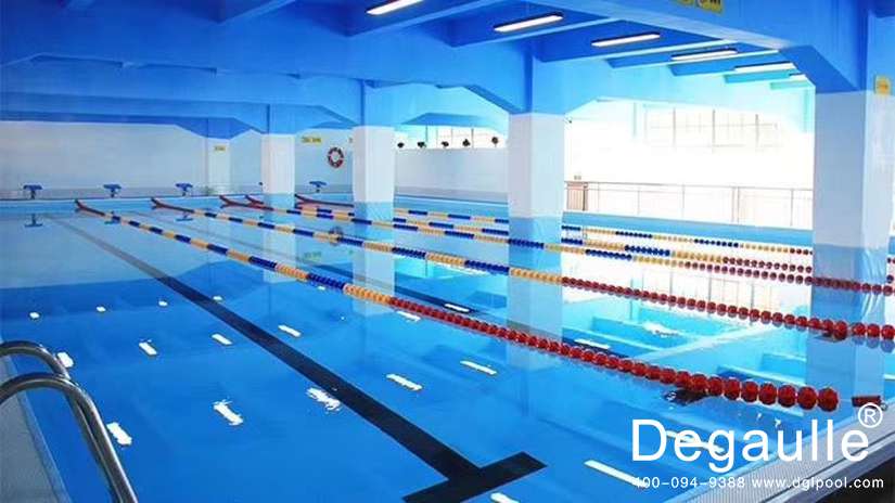 戴高樂拆裝式鋼結(jié)構(gòu)泳池工程