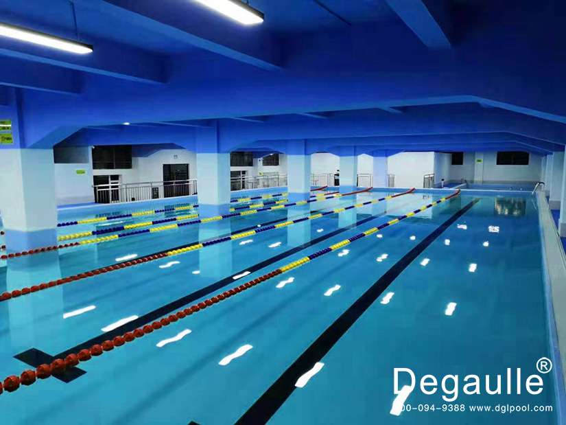 戴高樂拆裝式鋼結(jié)構(gòu)泳池工程