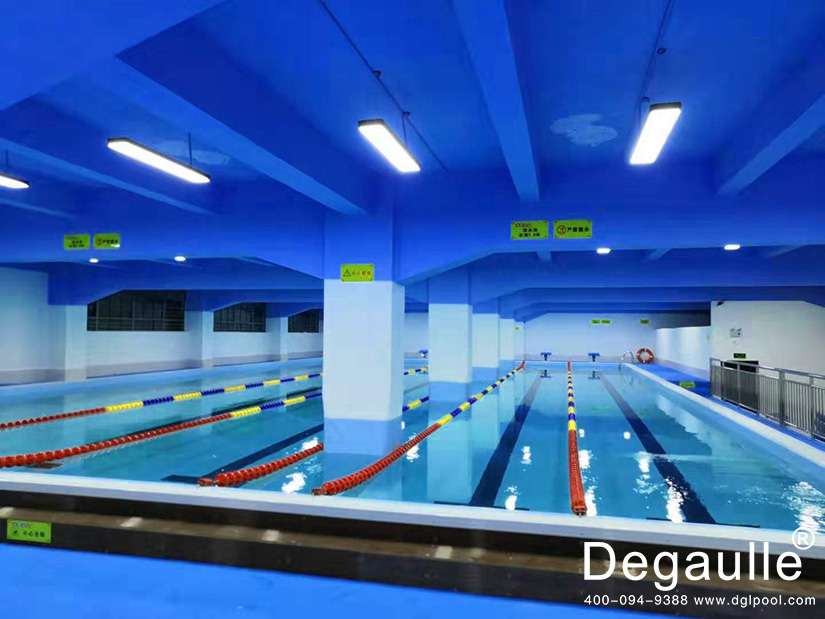 戴高樂拆裝式鋼結(jié)構(gòu)泳池工程