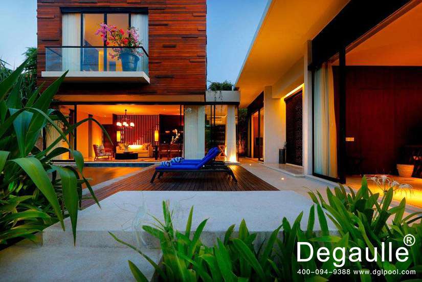 戴高樂家庭別墅游泳池 戴高樂家庭別墅游泳池